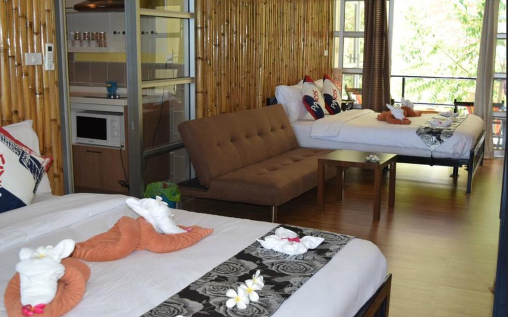 Zone6 Coworking Beach Apartment Old 2W Beach Hostel, Koh Samui Bophut Luaran gambar