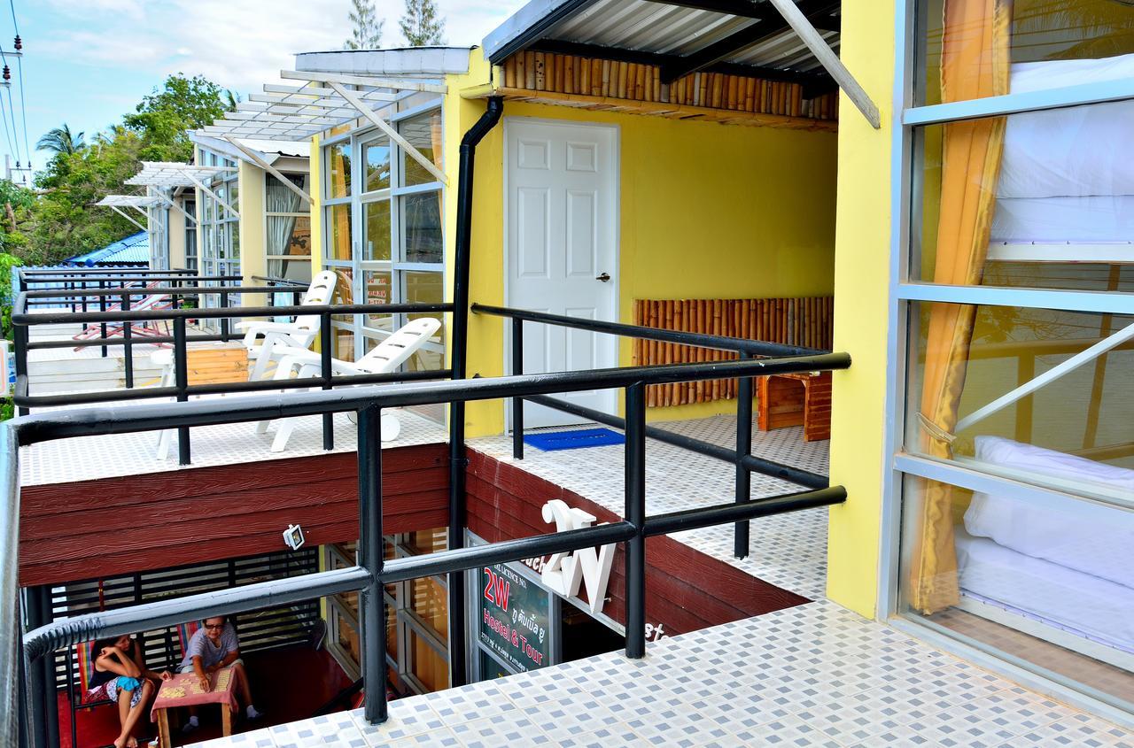 Zone6 Coworking Beach Apartment Old 2W Beach Hostel, Koh Samui Bophut Luaran gambar